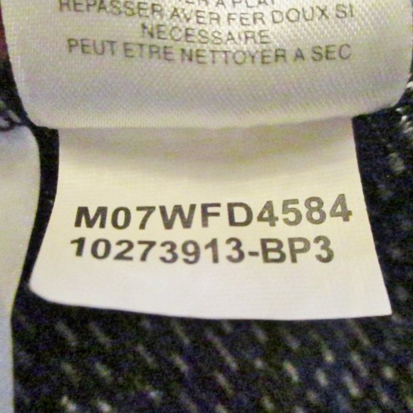 Jones New York Signature Woman Sleeveless Top, Draped Neck, Navy Blue, Size 1X - Picture 11 of 11